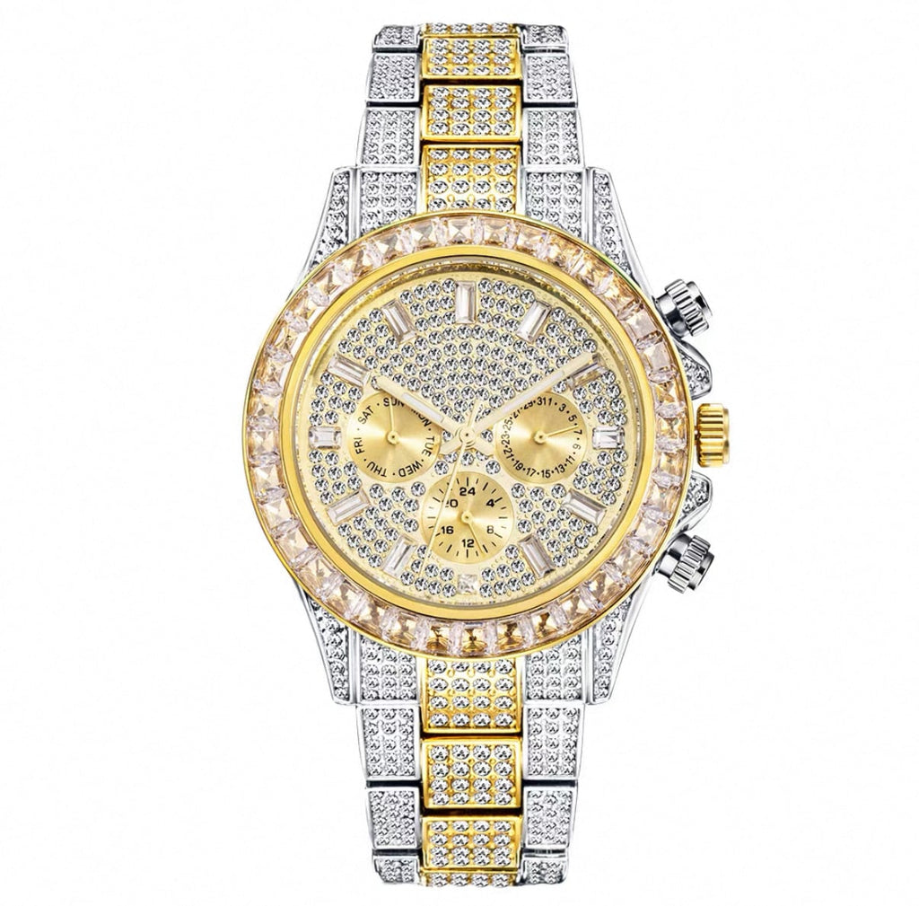 【grt60】Imperium Starburst Full Ice Watch