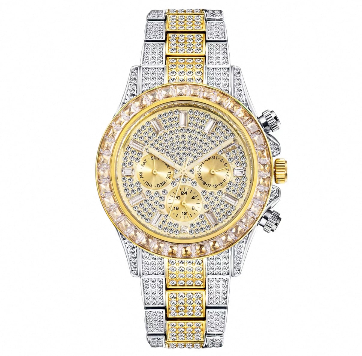 【grt60】Imperium Starburst Full Ice Watch