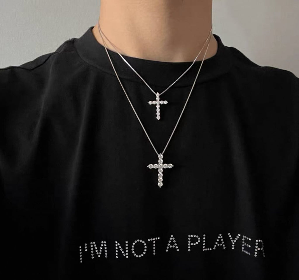 【grt21】 Luxury Cross Necklace
