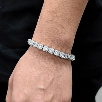 【grt33】Luxury SquareCut Bracelet (7mm)