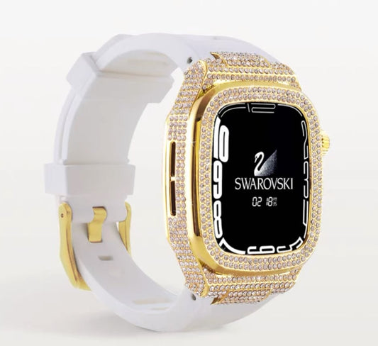 【grt07】Iced Out Apple Watch Case