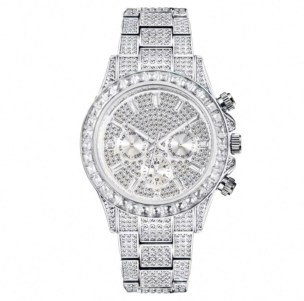 【grt60】Imperium Starburst Full Ice Watch