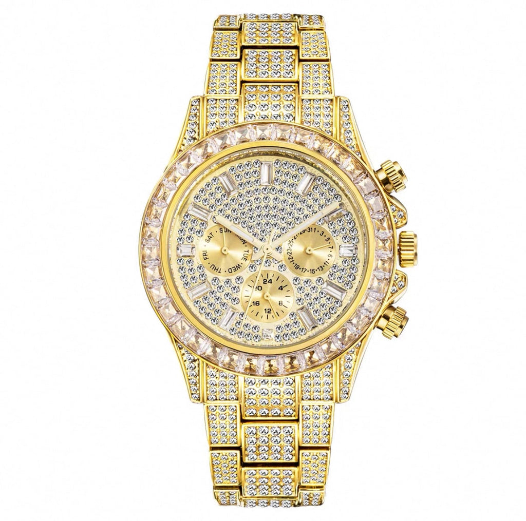 【grt60】Imperium Starburst Full Ice Watch