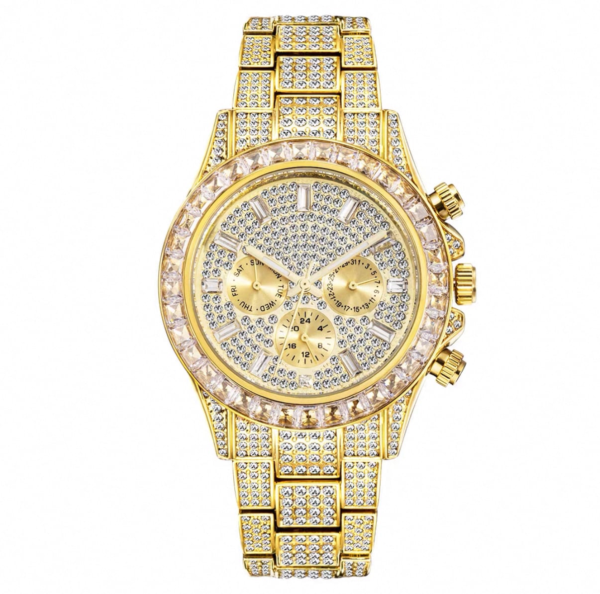 【grt60】Imperium Starburst Full Ice Watch