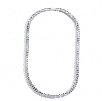 【grt50】Baguette Chain Necklace