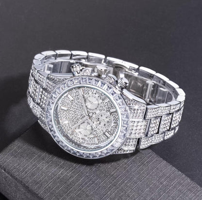 【grt60】Imperium Starburst Full Ice Watch