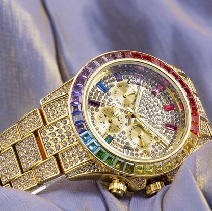 【grt61】Imperium Rainbow Jewel Watch