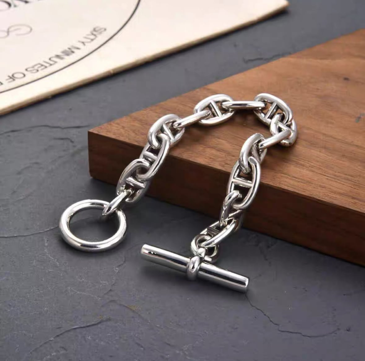 【grt01】Anchor Chain Bracelet