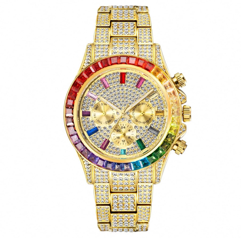 【grt61】Imperium Rainbow Jewel Watch