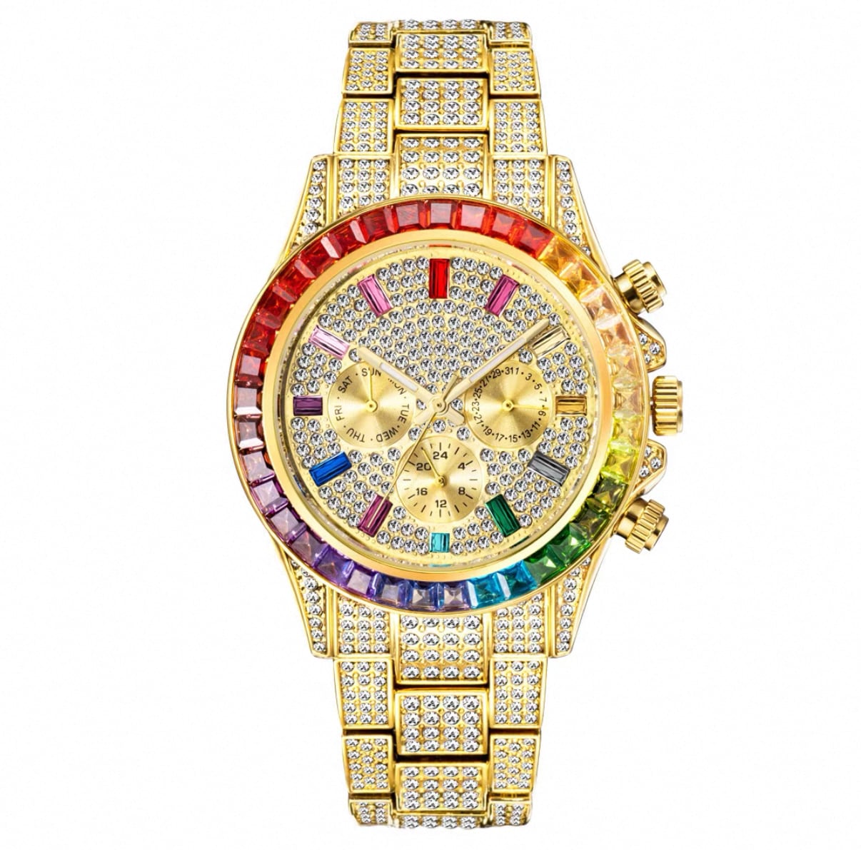 【grt61】Imperium Rainbow Jewel Watch