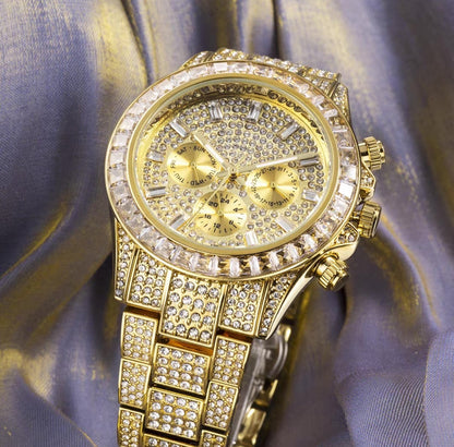 【grt60】Imperium Starburst Full Ice Watch