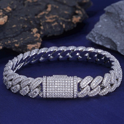 【grt58】Miami Cuban Chain Bracelet(12mm)