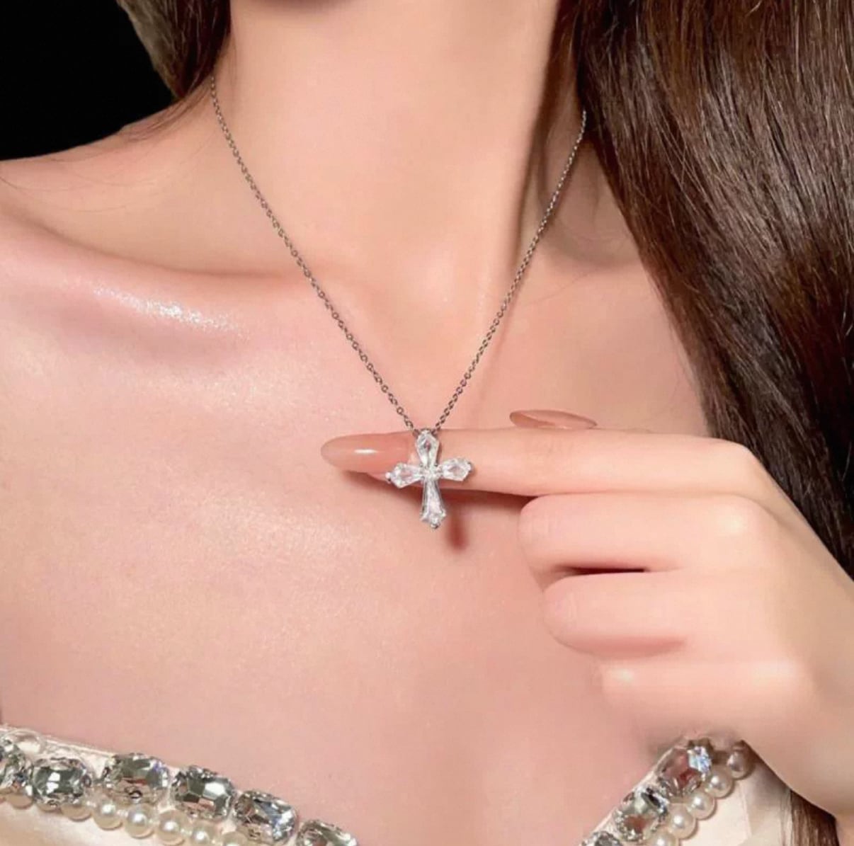 【grt29】Celestial Cross Necklace