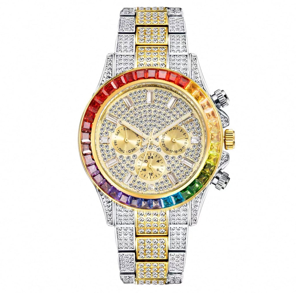 【grt61】Imperium Rainbow Jewel Watch