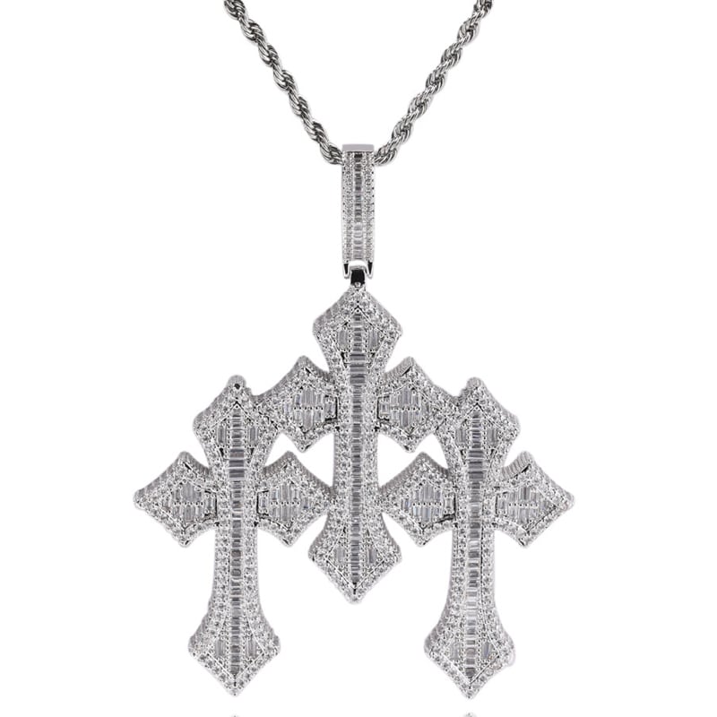【grt19】Triple Cross Pendant