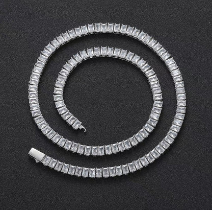 【grt50】Baguette Chain Necklace