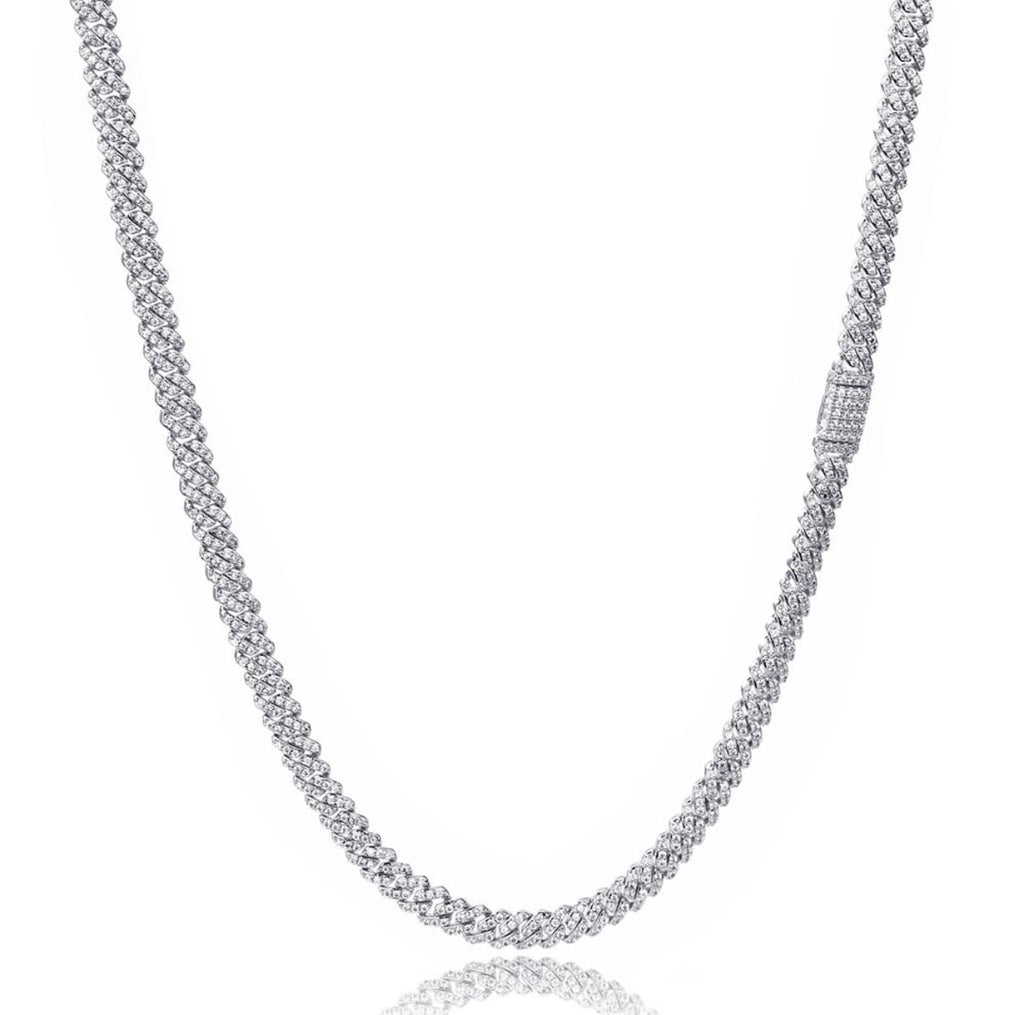 【grt36】Prong Chain Necklace (6mm)