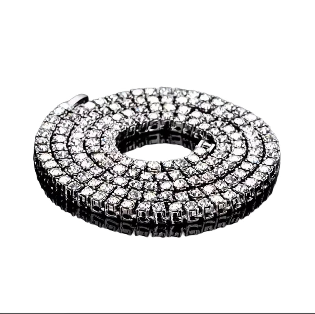 【grt04】Tennis Chain Necklace (3mm)
