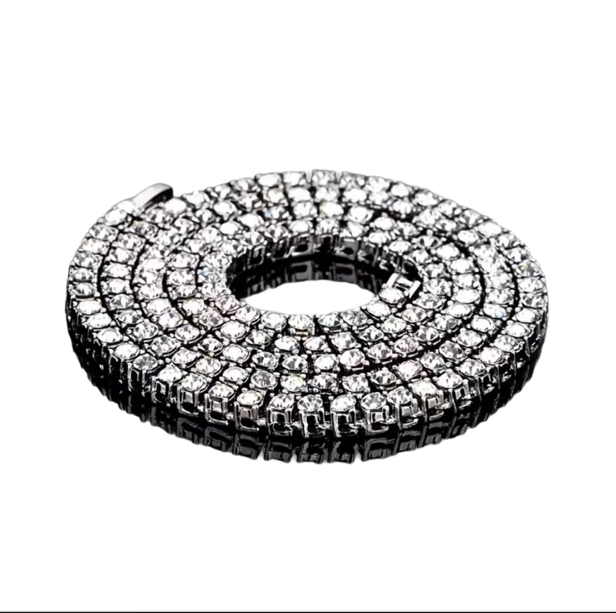 【grt04】Tennis Chain Necklace (3mm)