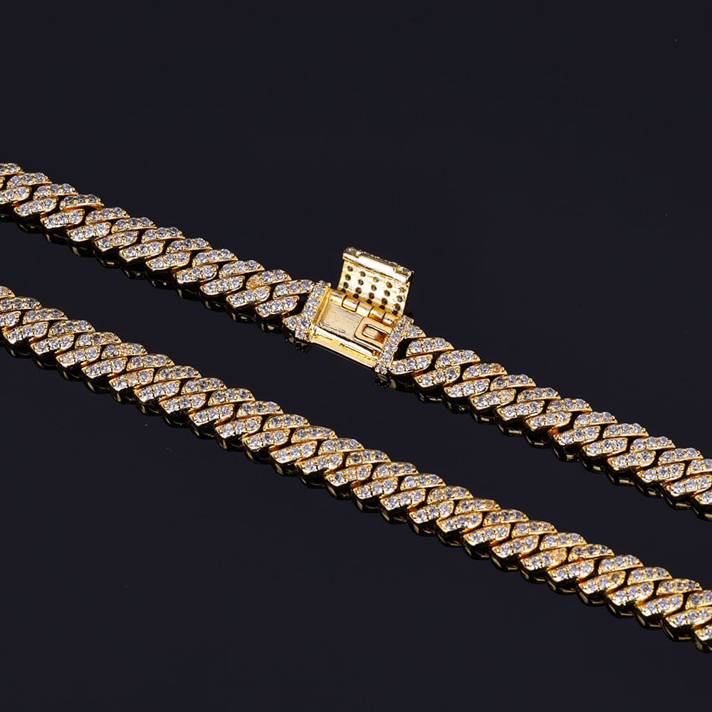 【grt36】Prong Chain Necklace (6mm)