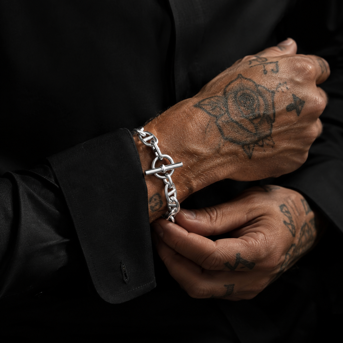 【grt01】Anchor Chain Bracelet