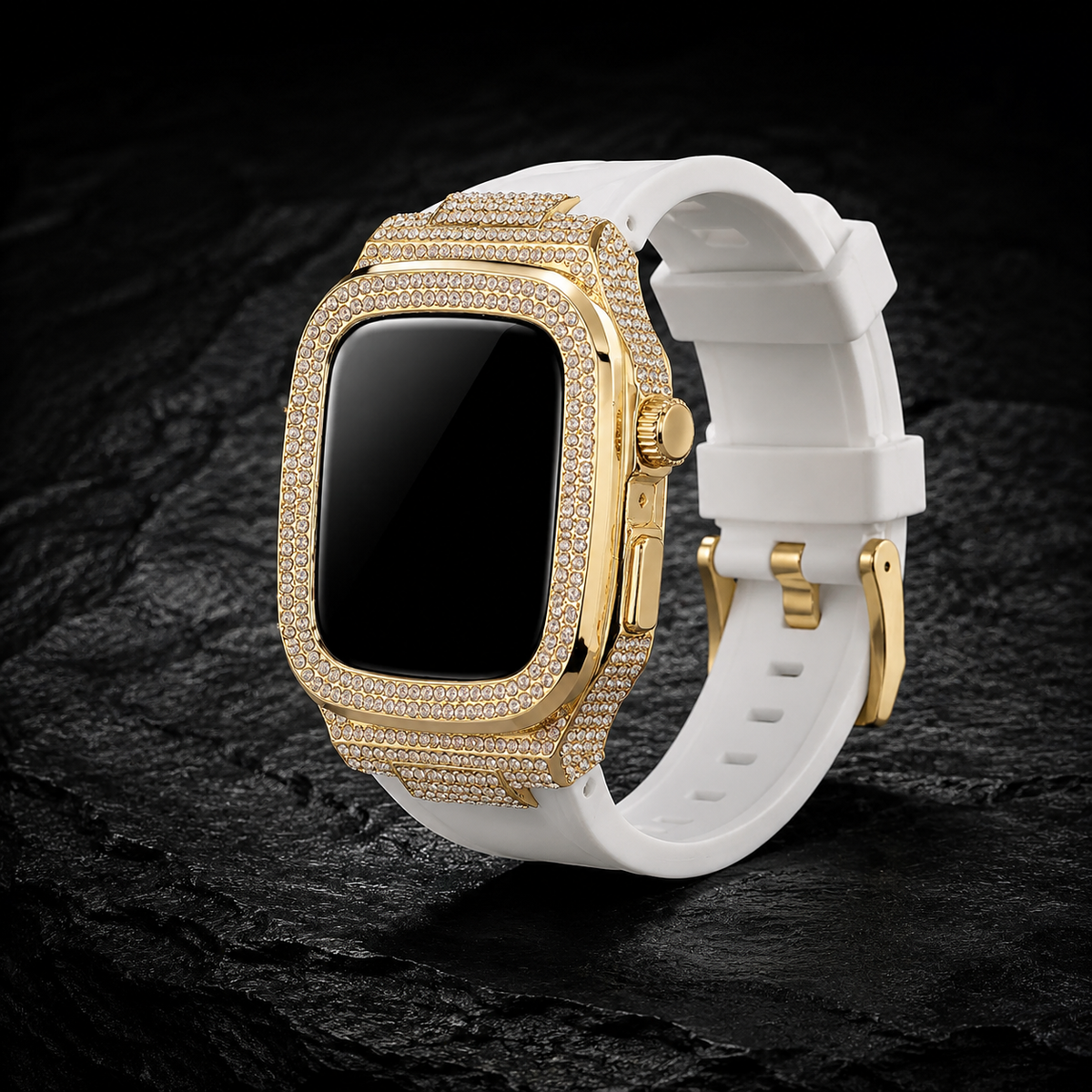 【grt07】Iced Out Apple Watch Case