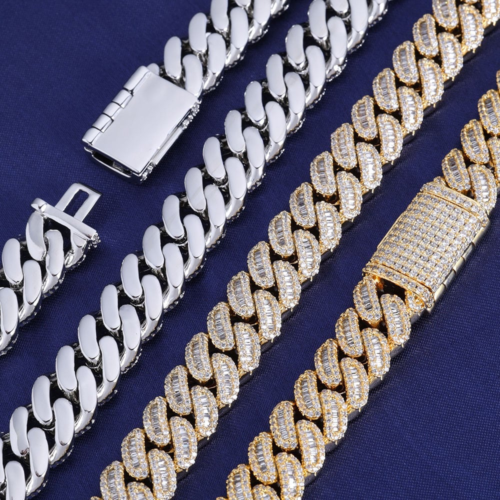 【grt58】Miami Cuban Chain Bracelet(12mm)