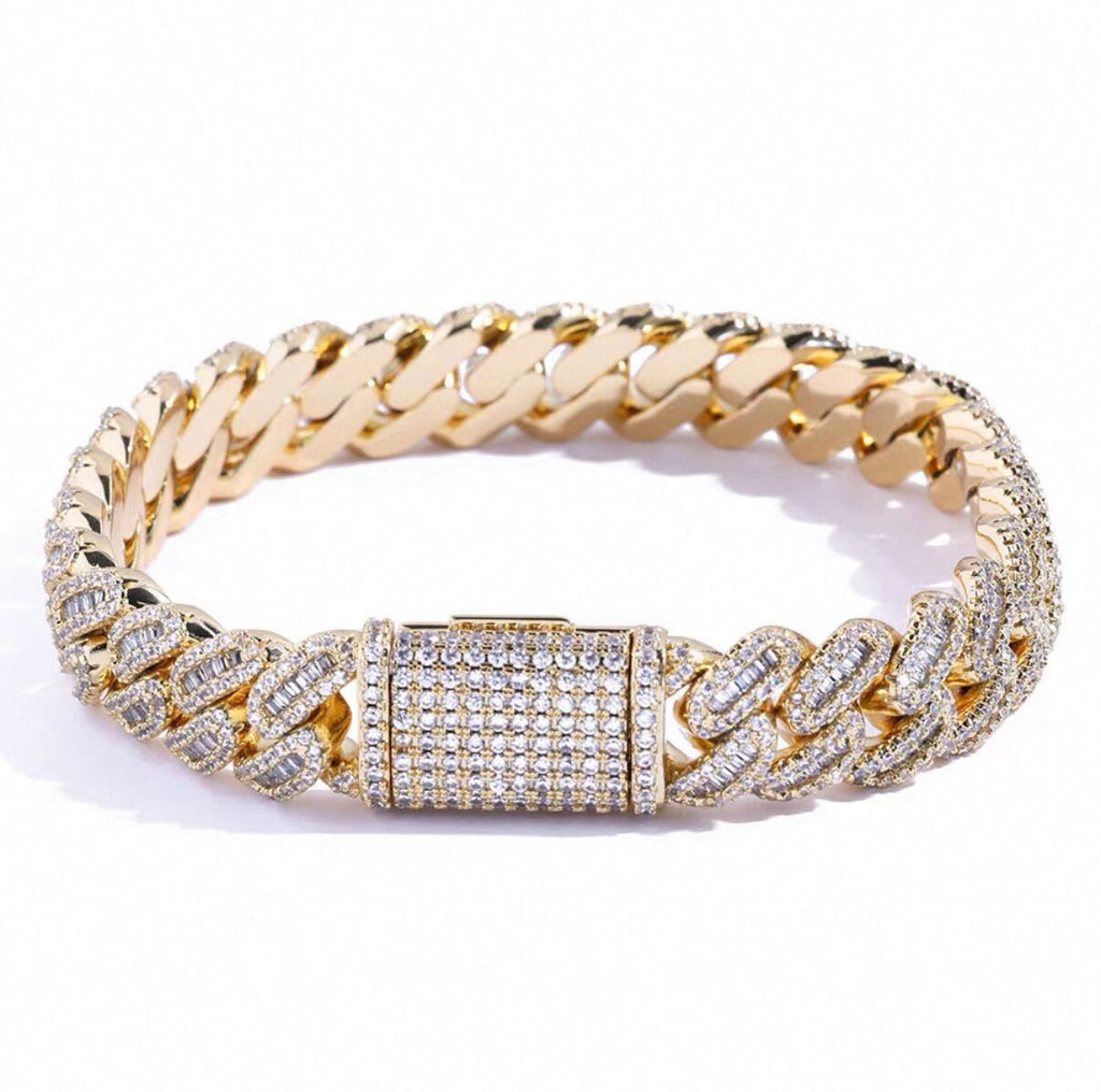 【grt58】Miami Cuban Chain Bracelet(12mm)