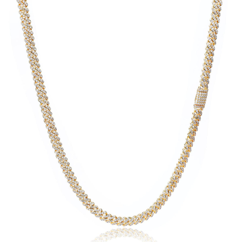 【grt36】Prong Chain Necklace (6mm)