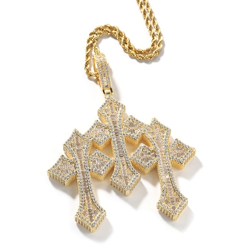 【grt19】Triple Cross Pendant