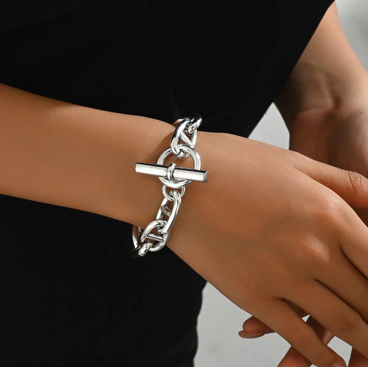 【grt01】Anchor Chain Bracelet