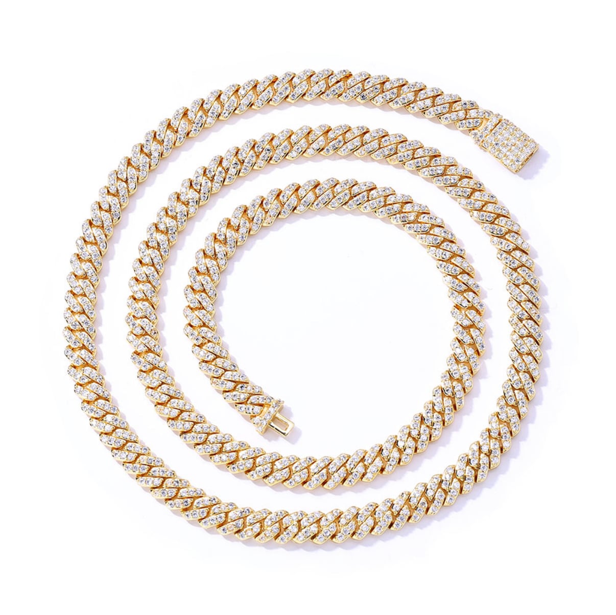 【grt36】Prong Chain Necklace (6mm)