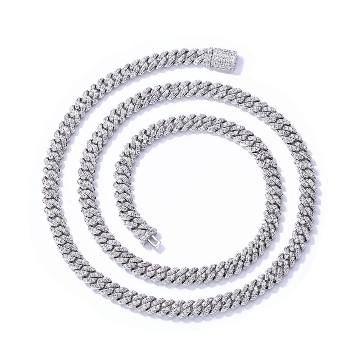 【grt36】Prong Chain Necklace (6mm)