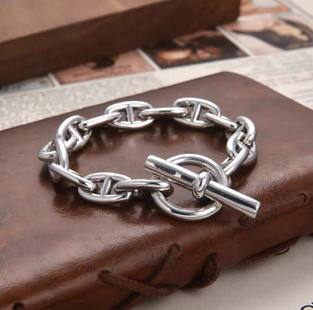【grt01】Anchor Chain Bracelet