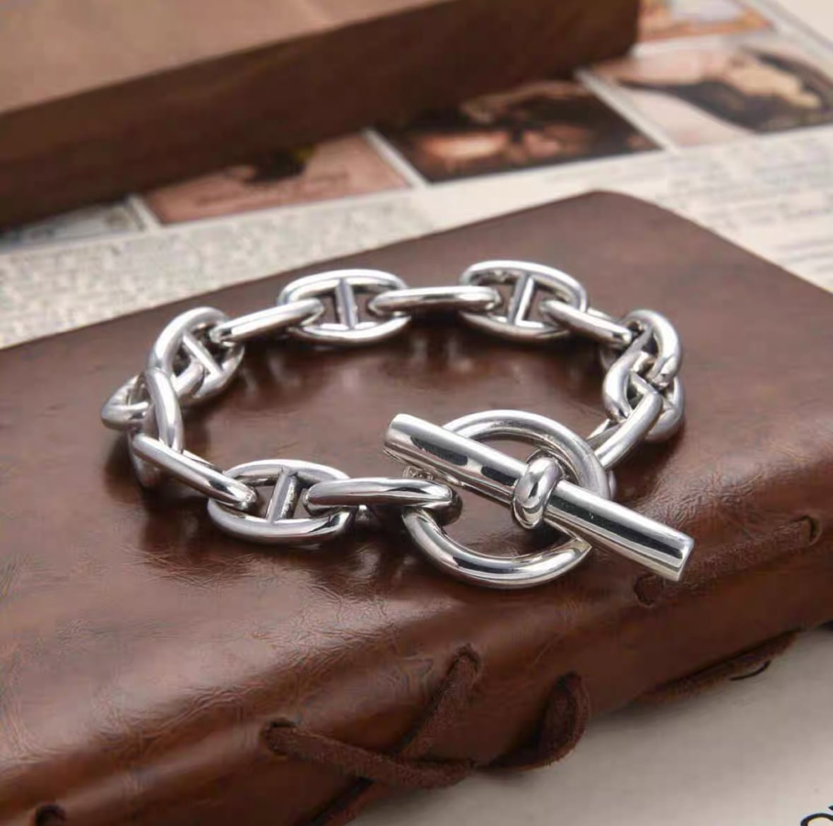 【grt01】Anchor Chain Bracelet