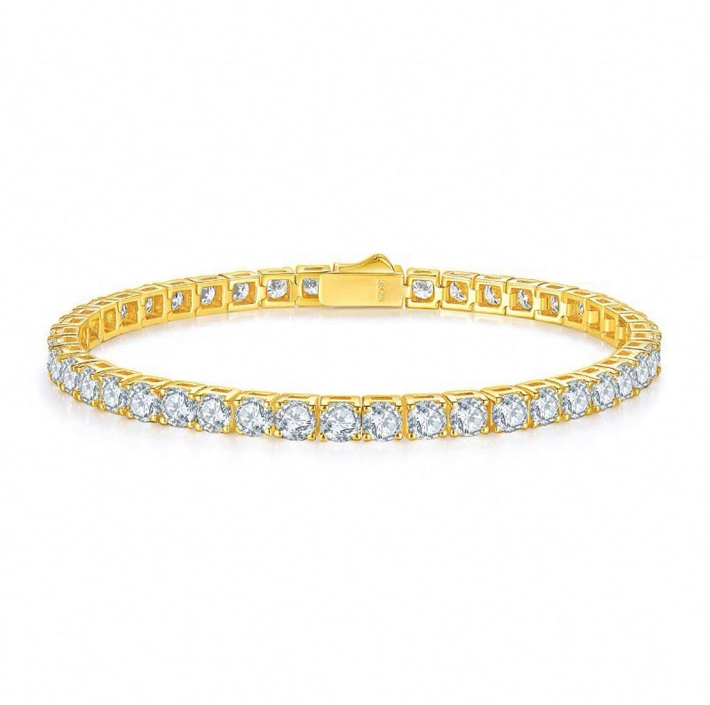 【grt55】Moissanite Tennis Chain Bracelet(3mm)