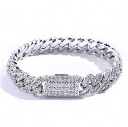 【grt58】Miami Cuban Chain Bracelet(12mm)