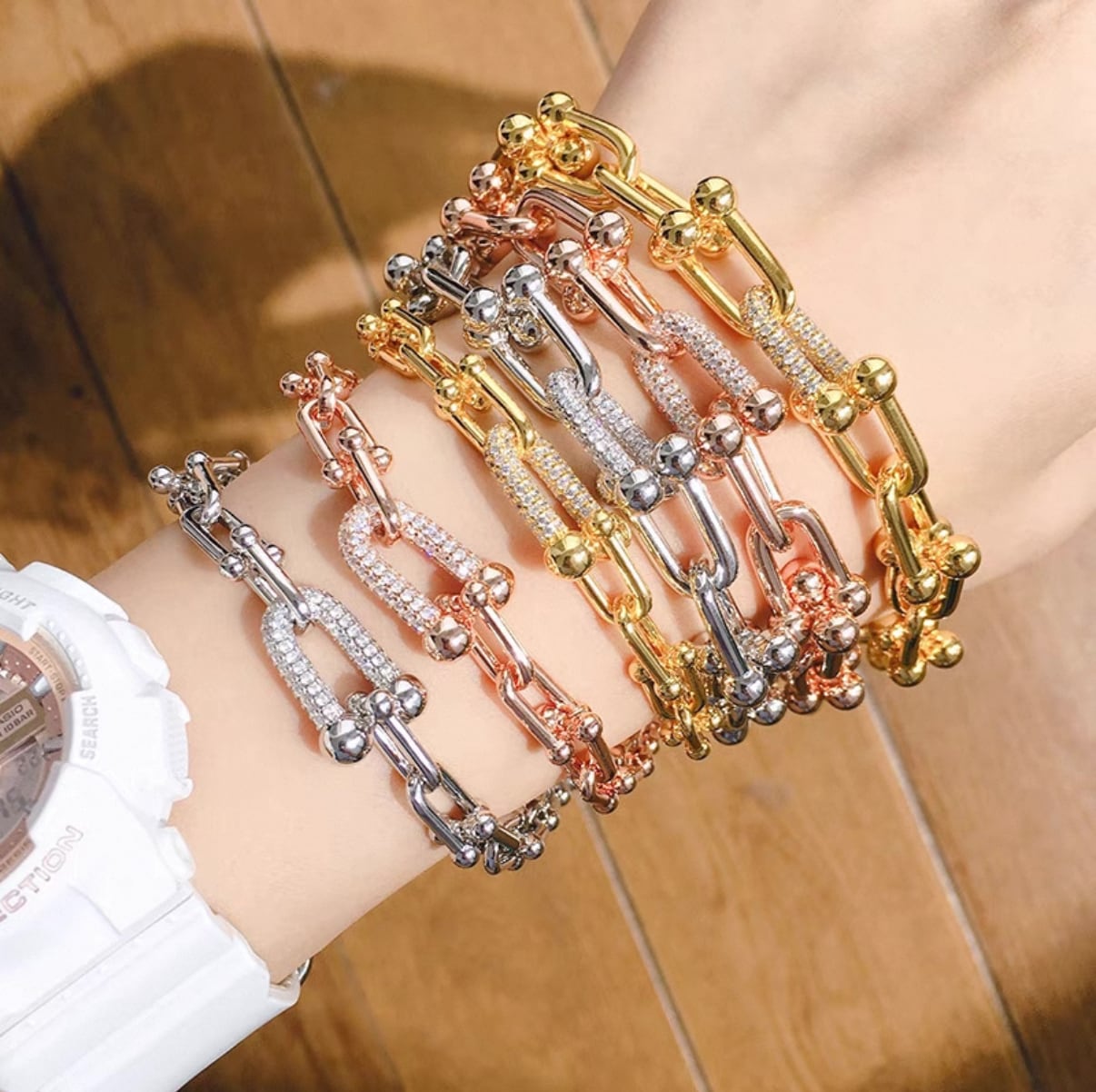 【grt42】Luxury Link Bracelet