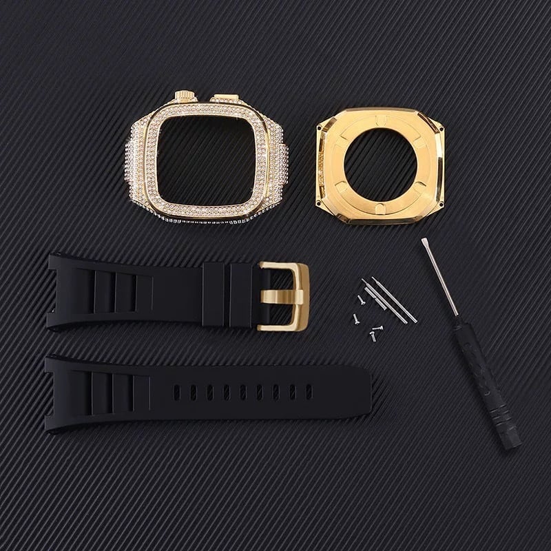 【grt07】Iced Out Apple Watch Case