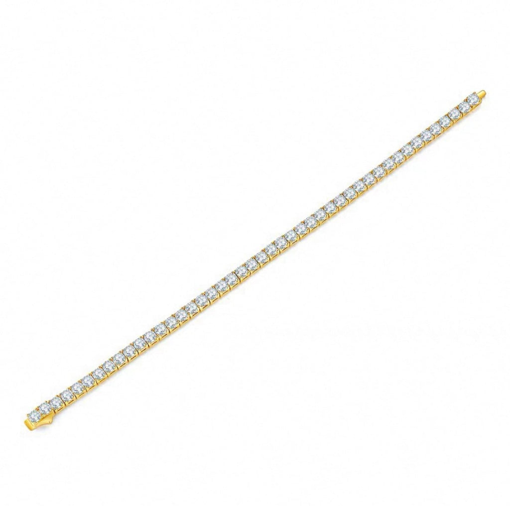 【grt55】Moissanite Tennis Chain Bracelet(3mm)