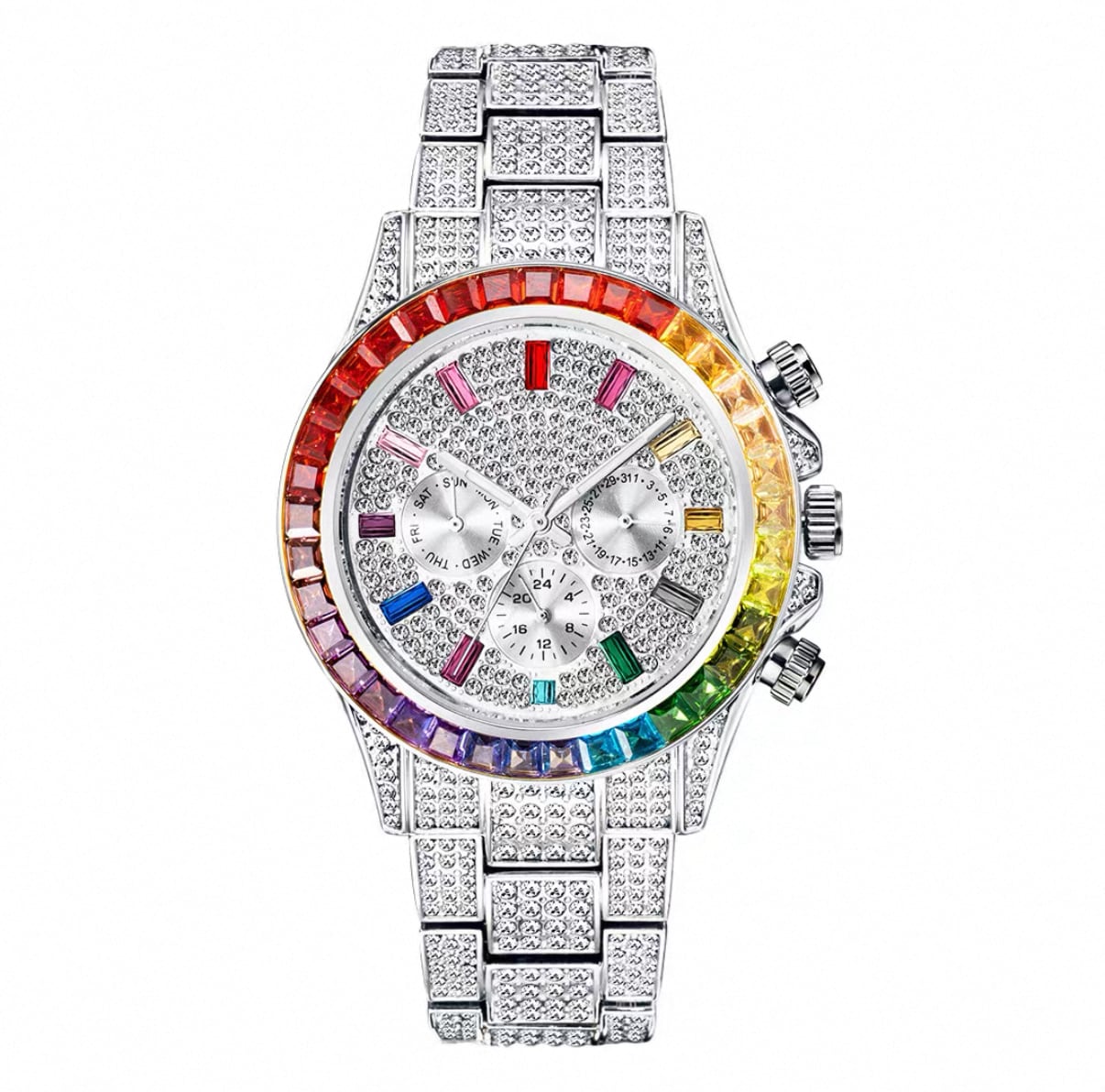 【grt61】Imperium Rainbow Jewel Watch